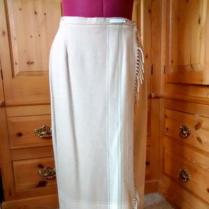 Pendleton Wool Straight Skirt